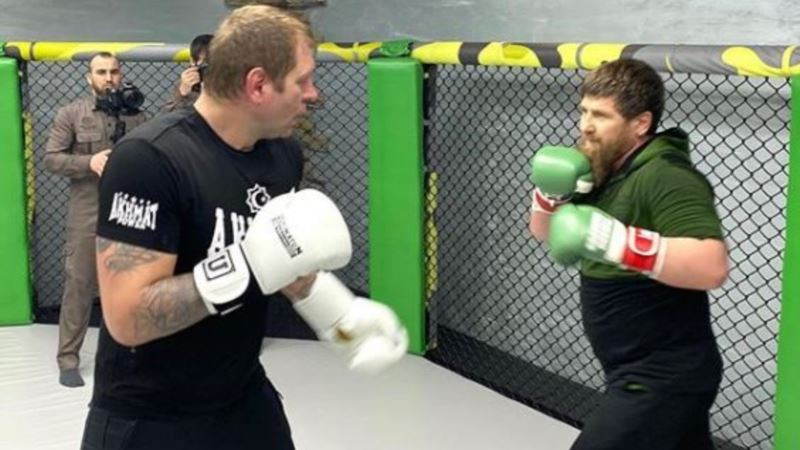 Кадыров и Емельяненко не сообщили подписчикам, кто победил в их тренировочном бою