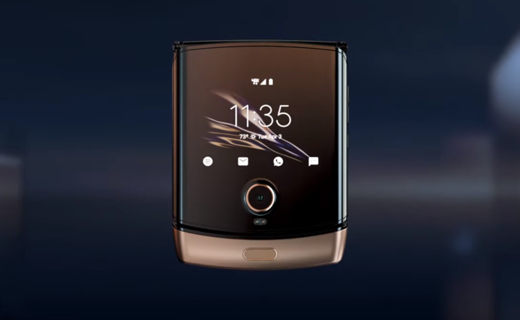 Классика в новом цвете: «раскладушка» Moto Razr стала золотой