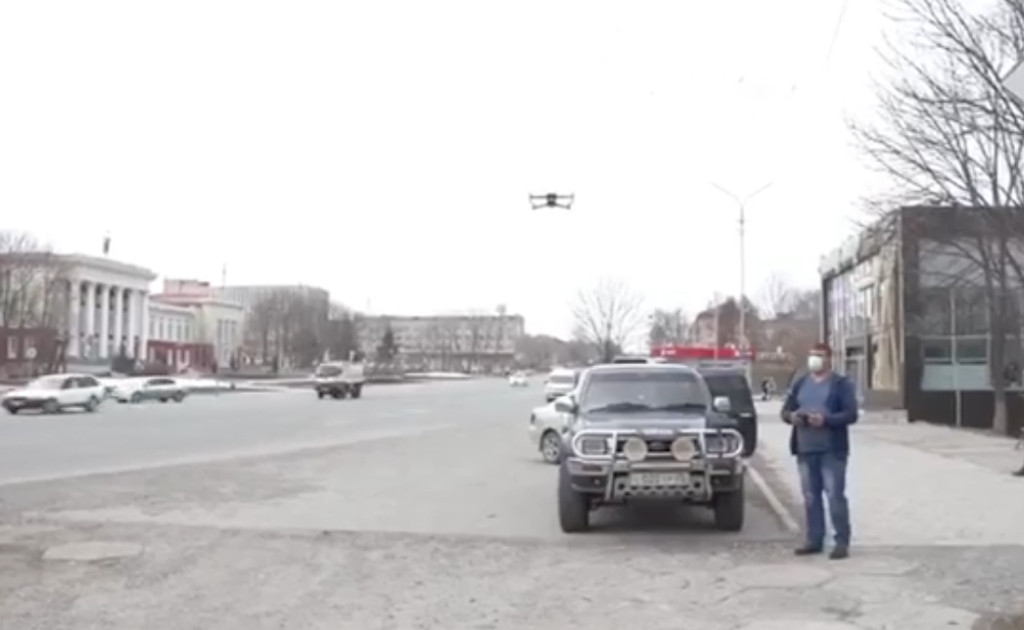 За вами вылетели: дроны следят за россиянами на карантине