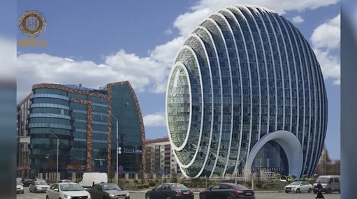 В центре Грозного появится здание, напоминающее архитектуру Пекина