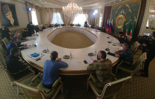 Рамзан Кадыров провел первое после выходных заседание Оперштаба в Грозном