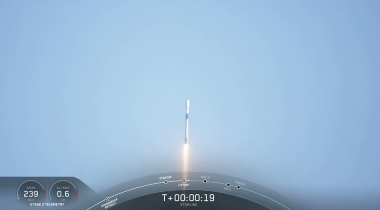 SpaceX запустила ещё 60 интернет-спутников Starlink. Скорость загрузки уже перевалила за 100 Мбит/с