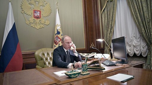 Путин поговорил по телефону с наследным принцем Абу-Даби