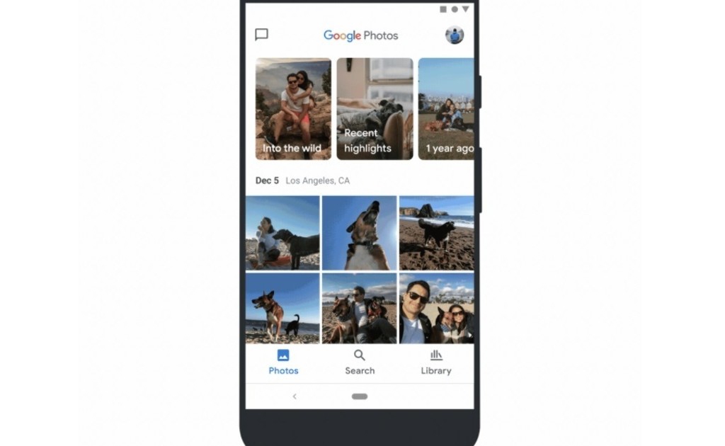 Google Фото превратит обычный снимок в трехмерный мир