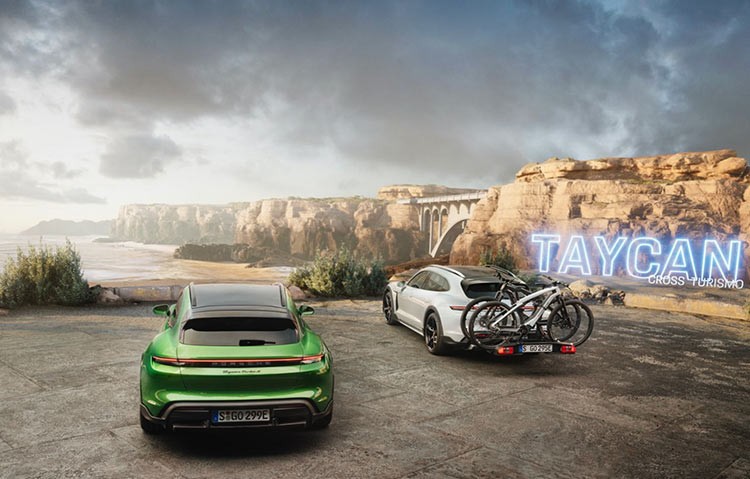 Porsche представила электрический универсал-внедорожник Taycan Cross Turismo