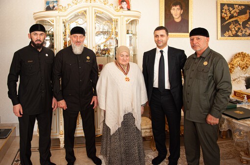 Представитель Президента Палестины вручил орден "Звезда Иерусалима" Аймани Кадыровой