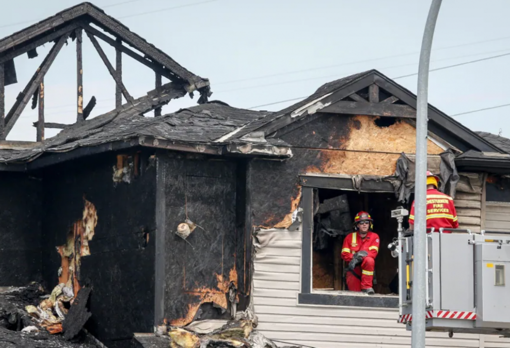 Семеро членов мусульманской семьи погибли при пожаре в жилом доме