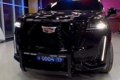 В полиции Чечни появились автомобили Cadillac Escalade