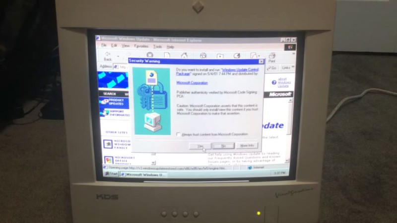 Энтузиасты выпустили обновления для Windows 95, Windows 98 и Windows Me