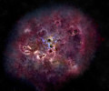 Гигантская галактика возрастом 12 миллиардов лет внезапно погасла и ученые не понимают почему
