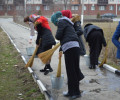 В Грозном проходят масштабные субботники