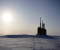 В Арктике сквозь льды всплыла американская атомная подлодка (+видео)