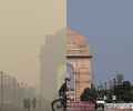 Фото дня: коронавирус избавил Индию от смога