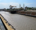 Уровень воды в реке Сунжа идет на снижение
