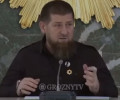На руке Кадырова заметили катетер