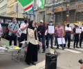 Эмигранты из Чечни митинговали перед посольством РФ в Вене