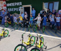 В Чечне детям-сиротам подарили велосипеды