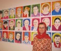 Новочеркасская художница нарисовала портреты чеченских медиков, погибших в борьбе с COVID–19
