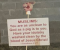 В Техасе исламофобы осквернили мечеть