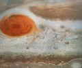 NASA показало «огненную» атмосферу Юпитера и измерило огромное красное пятно